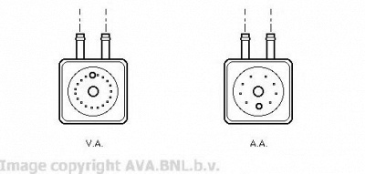 AVA QUALITY COOLING vw3148 -  масляный радиатор, двигательное масло